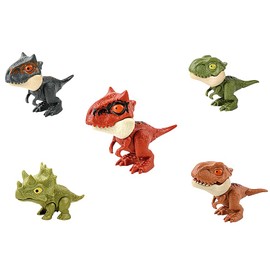 Set of 5 Dinosaur Figures | Mini Dinosaur Toys for Kids | Safe Material for Educational Play | Colorful Dinosaur Model Collection