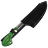 THE BONE EDGE 11" Chef Kitchen Knife Green Packawood Handle