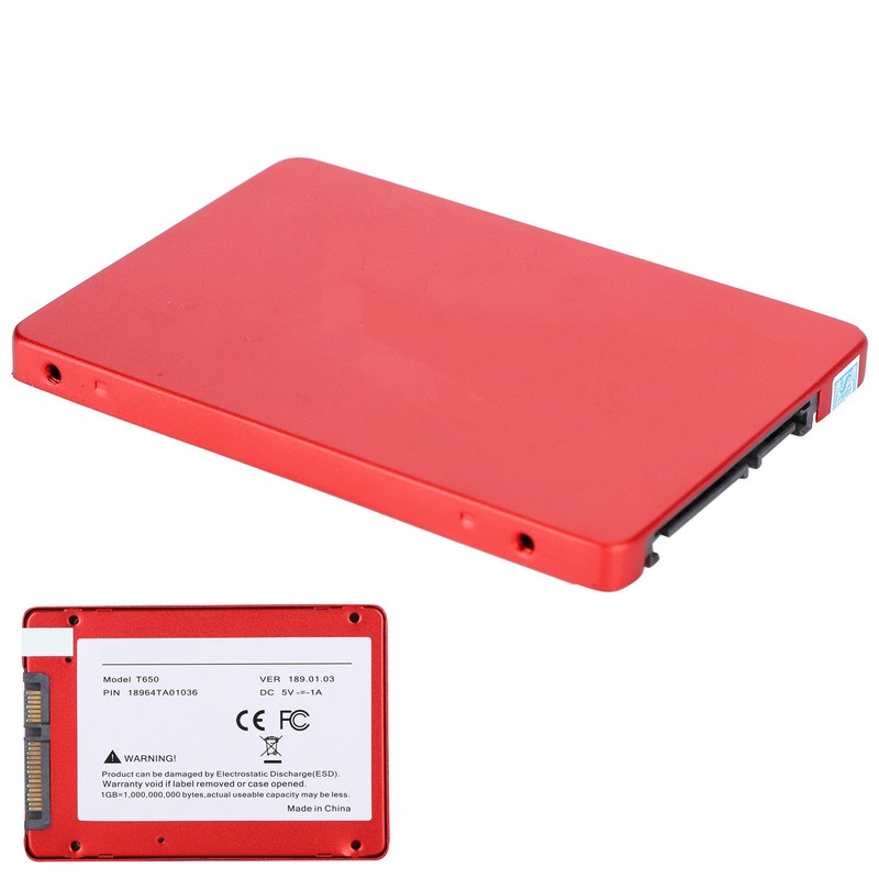 Solid State Hard Disk Red for Laptop Desktop Builtin SSD