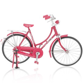 Artibetter Vintage Metal Bicycle Ornaments Desktop Mini Retro Style Alloy Classical Bike Inflator Toy Figurines Bike Home Decoration for Children Toys Christmas