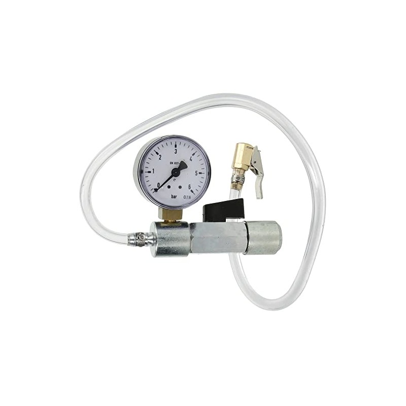 Adaptor to Vessel Filler with Pressure Gauge 0-6 Bar