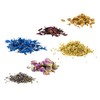 Kit 6 Edible Flowers - Pink, Hibiscus, Lavender, Orange Tree,