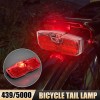 Unbranded Bicycle Rear Reflector Tail Light Luggage Rack Mounted Taillight