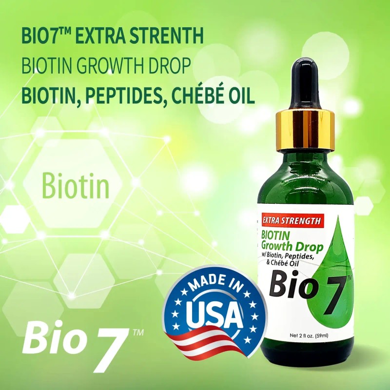 Gota Crecimiento Cabello Natures Bio7 Biotina