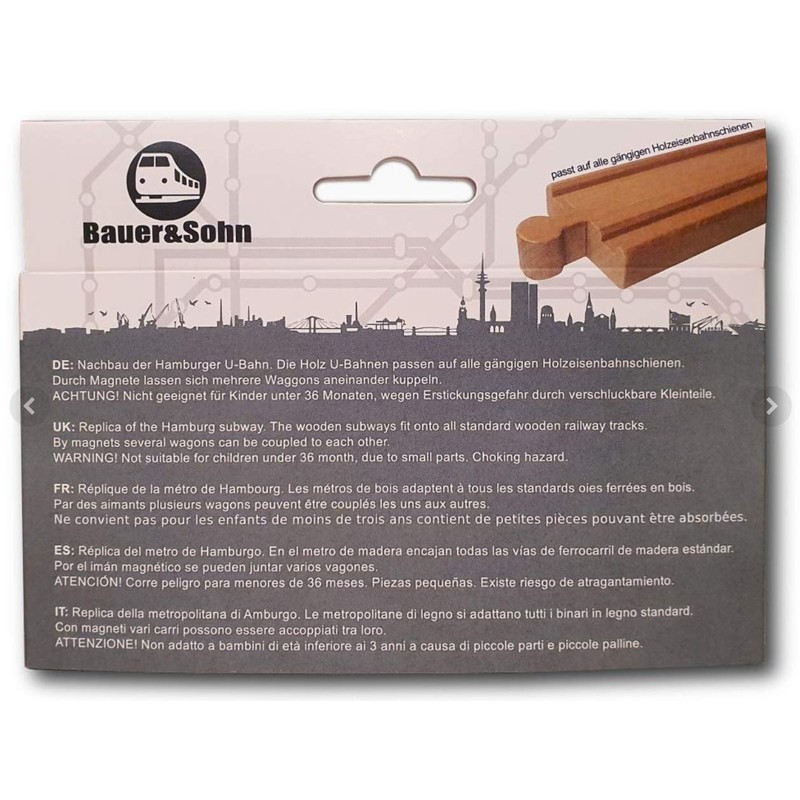 Hamburg Line U4 Wooden Underground