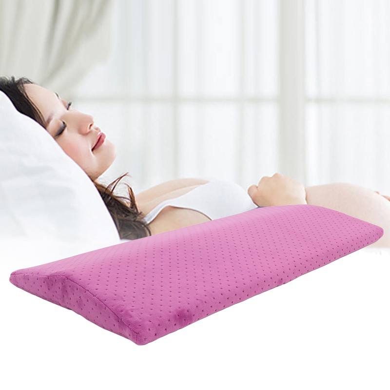 Pregnancy Waist Support Pillow Triangle Structure Memory Foam Lower Back