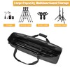 OUUTMEE Multifunctional Tripod Bag Heavy Duty Tripod Carrying Case with