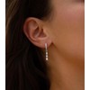 Silver Dangle Earrings for Women Sterling Silver Plated CZ Cubic