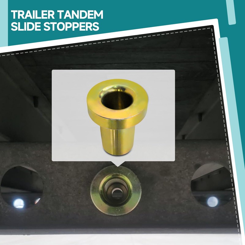 Trailer Tandem Slide Stopper,Tandem axle Stop Lock pin Tool, Tandem