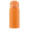 Zojirushi SM-WA36-DA Water Bottle, One-Touch Stainless Steel Mug, Seamless, 12.2
