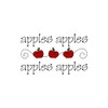 CafePress Apples Apples Sticker Oval Car Bumper Sticker
