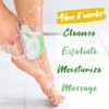 Spongeables Pedi Scrub Foot Buffer 20+, Citron Eucalyptus Aromatherapy, 2-Ounce