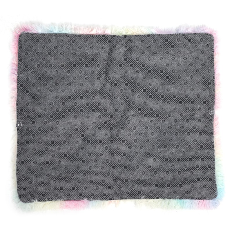 2 in 1 Pet Cat Mat Bed Colorful Cushion Pad