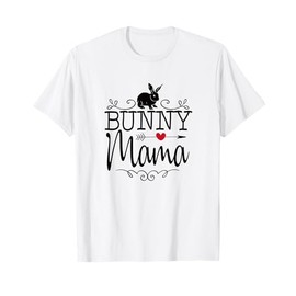 Bunny Mama Rabbit Mom Graphic for Women and Girls T-Shirt