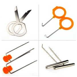 E Support 12 Set Car Plastic Trim Panel Dash Stereo Audio Radio Installer Removal Tool