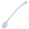 Aquasentials Exfoliating Bath Brush (15.5in) (Clear Handle)