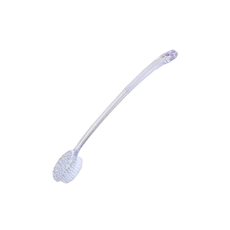 Aquasentials Exfoliating Bath Brush (15.5in) (Clear Handle)