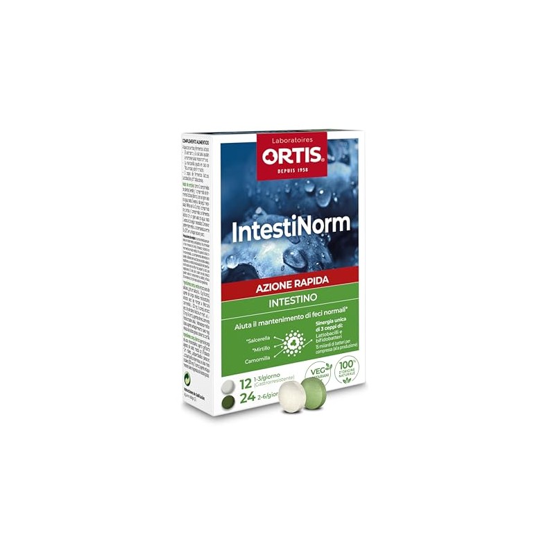 ORTIS IntestiNorm 36 Compresse - Intestino - Piante e Fermenti