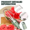 Melon Slicer, Fruit Slicer, Melon Cutter, 3-in-1 Fruit Cutter Made