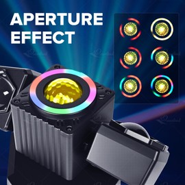 Party Disco Light, Disco Ball Dj Light Sound Activated with Remote Control Stage Strobe for Parties KTV Christmas Halloween Décor