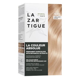 Lazartigue Permanent Haircolour 9.0 I Tinte Rubio ultra claro I Sin amonaco con extractos botnicos y alta concentracin de pigmentos I Para todo tipo  