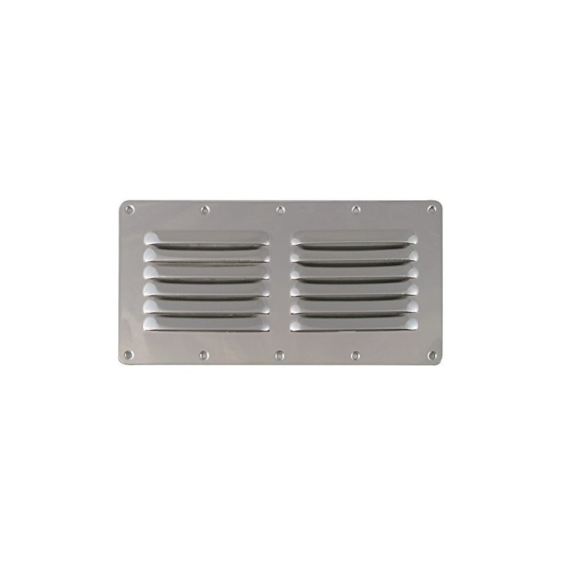 White Water Stamped Louvered Vent (7723SV - 5” x 9”)