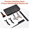 Tasalon Kit De Tijeras Para Cortar El Pelo Con Peine
