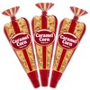 Gourmet Popcorn - 3 Caramel Corn Mini Cones & Exclusive