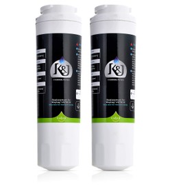 K&J Refrigerator Water Filter Replacement compatible with Maytag UKF8001 Pur - Replacement compatible with Maytag UKF8001, UKF8001AXX, EDR4RXD1, Puriclean II, and Kenmore 9006 (2 Pack)