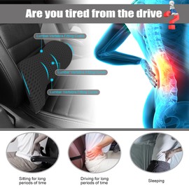 EPROICKS Lumbar Back Cushion Lumbar Support Pillow, Lumbar Support for Office Chair Car