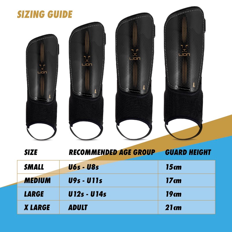 Football Shin Guards with Ankle Pads – Adjustable Straps, Breathable