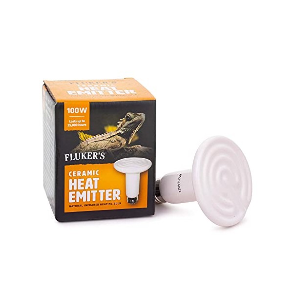 Fluker's Fluker's Ceramic Heat Emitter, Natural Infrared Heating Bulb for