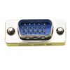 CABLEPELADO VGA Male to Male SVGA Coupler Gender Changer Adapter
