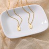 Stocking Stuffers Gifts for Women Gold Initial Necklace for Women