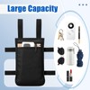 Crutch Bag, Water-Resistant Portable Crutches Accessories Storage Organizer with 2