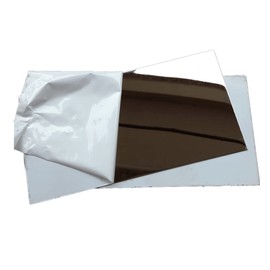 JWCBDY 304 Stainless Steel Sheet,Mirror Surface Polishing Finish, Metal raw Materials-200X300MM Thick:0.6mm