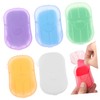 OHPHCALL 120 Sheets Camping Soap Sheets Portable Hiking Paper Soaps