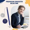 Pasimy 6 Pcs Secure Pen with Adhesive Pen Chain and