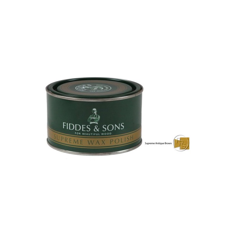 Fiddes Supreme Wax Antique Brown 400ml