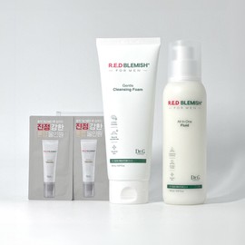 Dr.G Red Blemish For Men Fluid 150ml + Gentle Cleansing Foam 150ml / 닥터지 레드 블레미쉬 포맨 플루이드 150ml +젠틀 클렌징폼 150ml
