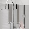 KITHOLD 2 Pack Shower Door Hooks, 7 Inch Extended Over