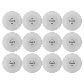 12 Uds. De Pegatinas Luminosas Led para Tazas, Puestos Coloridos, Bares, Discotecas, Posavasos, Pegatinas, Accesorios para Posavasos De Calcomanías