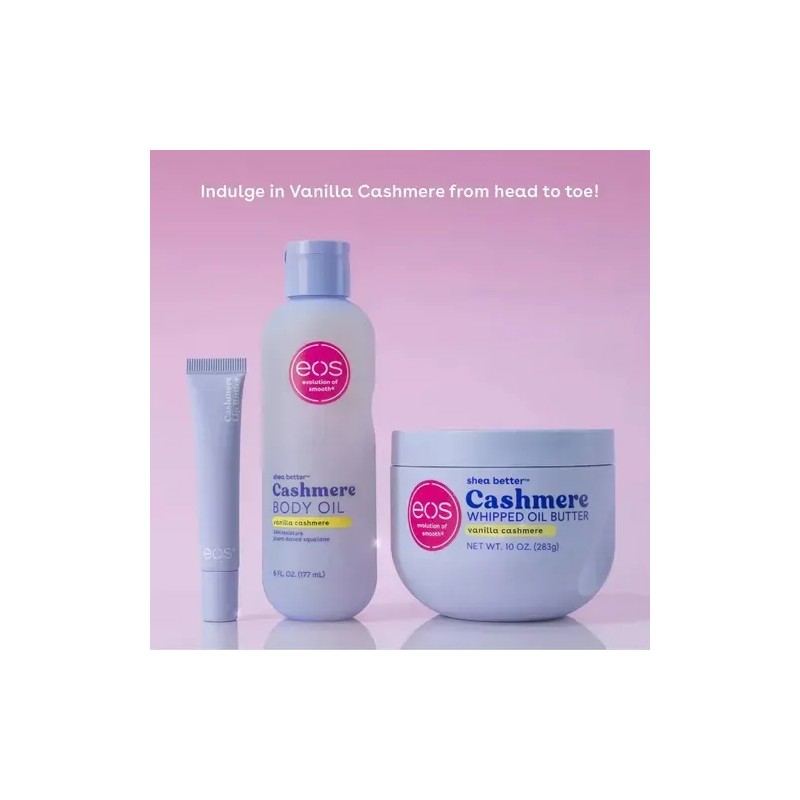 Crema Corporal Eos Vanilla Cashmere Whipped Oil Butter 283g