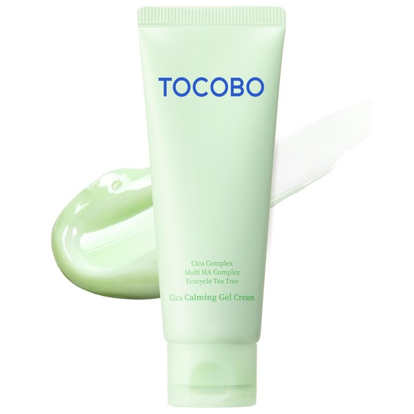 TOCOBO Cica Calming Gel Cream – Korean Vegan Soothing Moisturizer