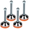 MROUDELUO Heavy Duty Leveling feet,Leg Leveler 2.36" Dia Base,Adjustable Leveling