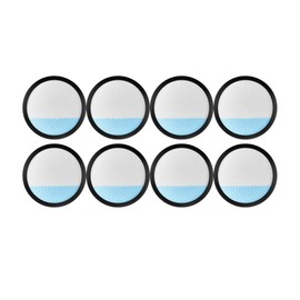 8 Pack Stick Vacuum Filter for Ryobi 18V 1 + Cordless PCL720,PBLSV716k,PBLSV716B,PBLSV717k,PBLSV717B,PCL720K Stick Vacuum Parts,Compare to Part A32SV720N,Washable Reusable Filters