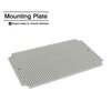 Power Junction Box with Mounting Plate ABS Plastic DIY Electrical