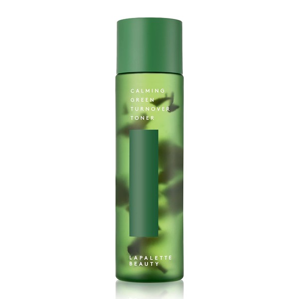 LAPALETTE Beauty Calming Green Turnover Toner (200ml) – Antioxidant-Rich Formula, 100% Vegan, Alcohol-Free – Cleansing, Exfoliating, Balancing, Hydrating, Green Tea – Premium Korean Skincare