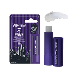 Dr.PAWPAW x Wednesday Original Lip Balm 4g, Natural Fragrance Free Pawpaw Lip Care, Vegan Hydrating Balm for Nourishing Soothing and Moisturising Lips, Giftable Lip Treatment