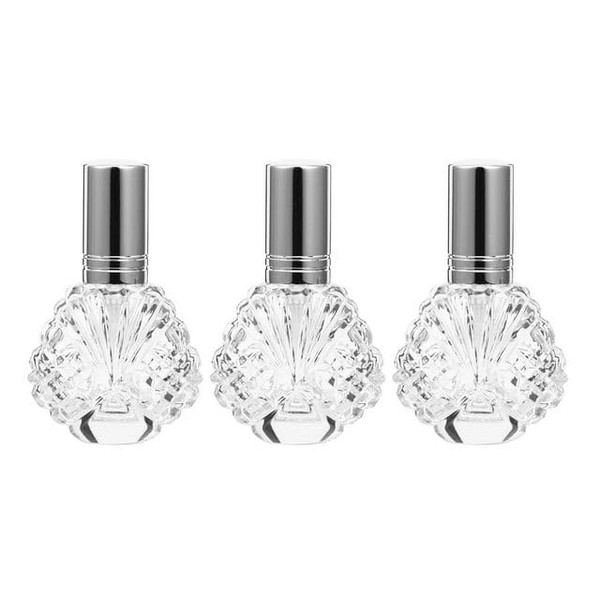 SCOLAND 3Pcs Empty Perfume Atomizer Refillable Perfume Sprayer Cosmetics Liquid